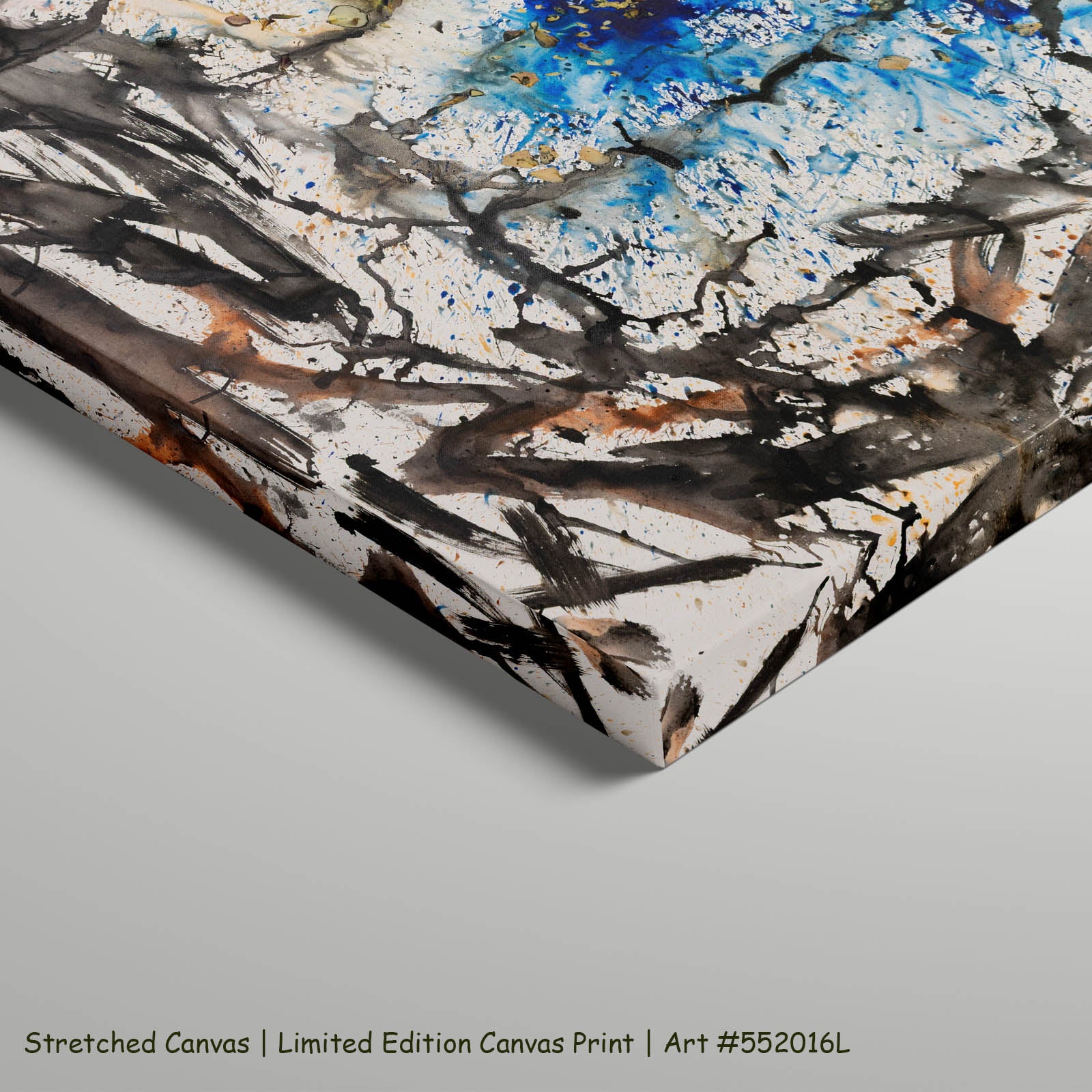 In Tragedy Life Is Beautiful Large Scale Contemporary art on stretched canvas