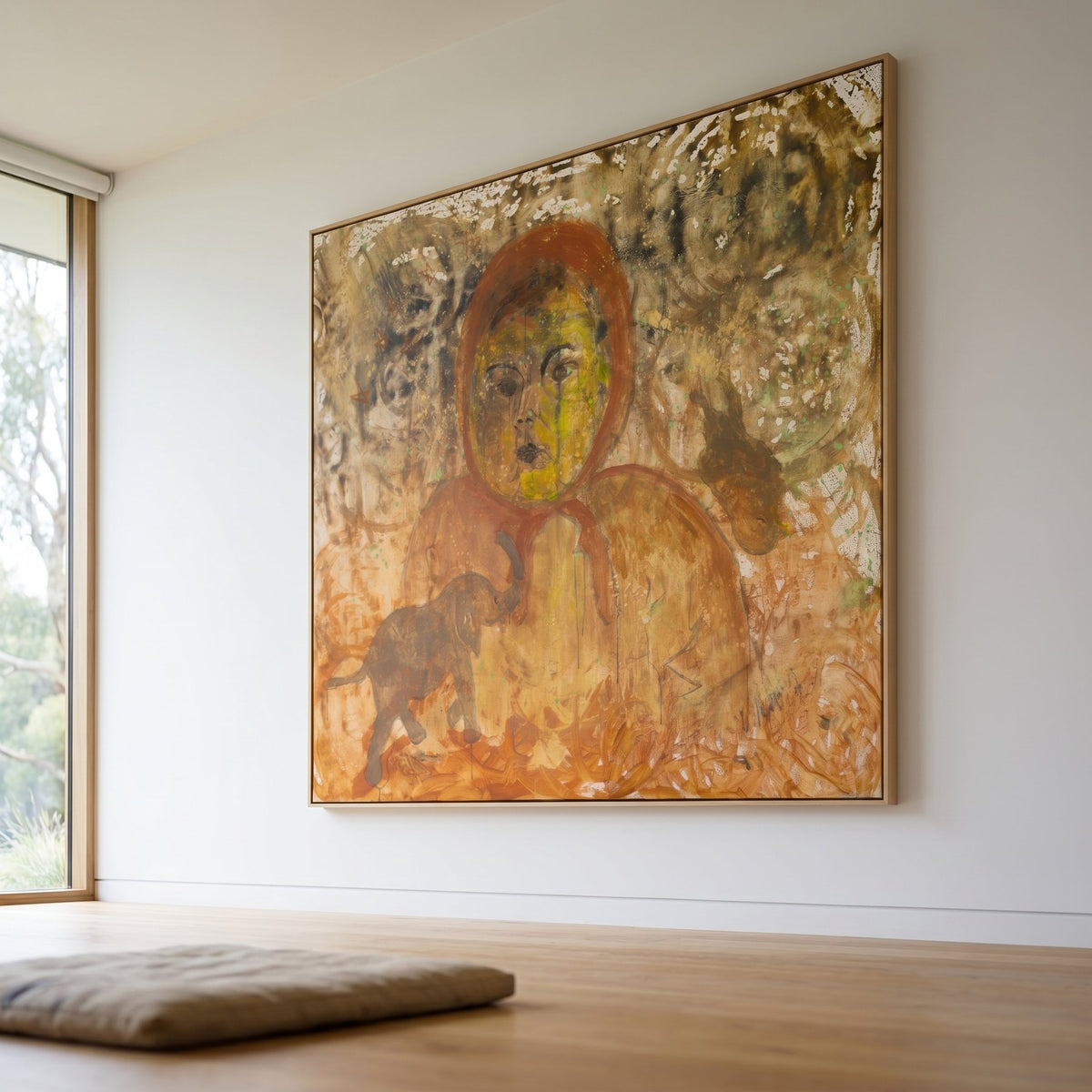 The Home I Don't Belong | Limited Edition Oversized Modern Canvas Print