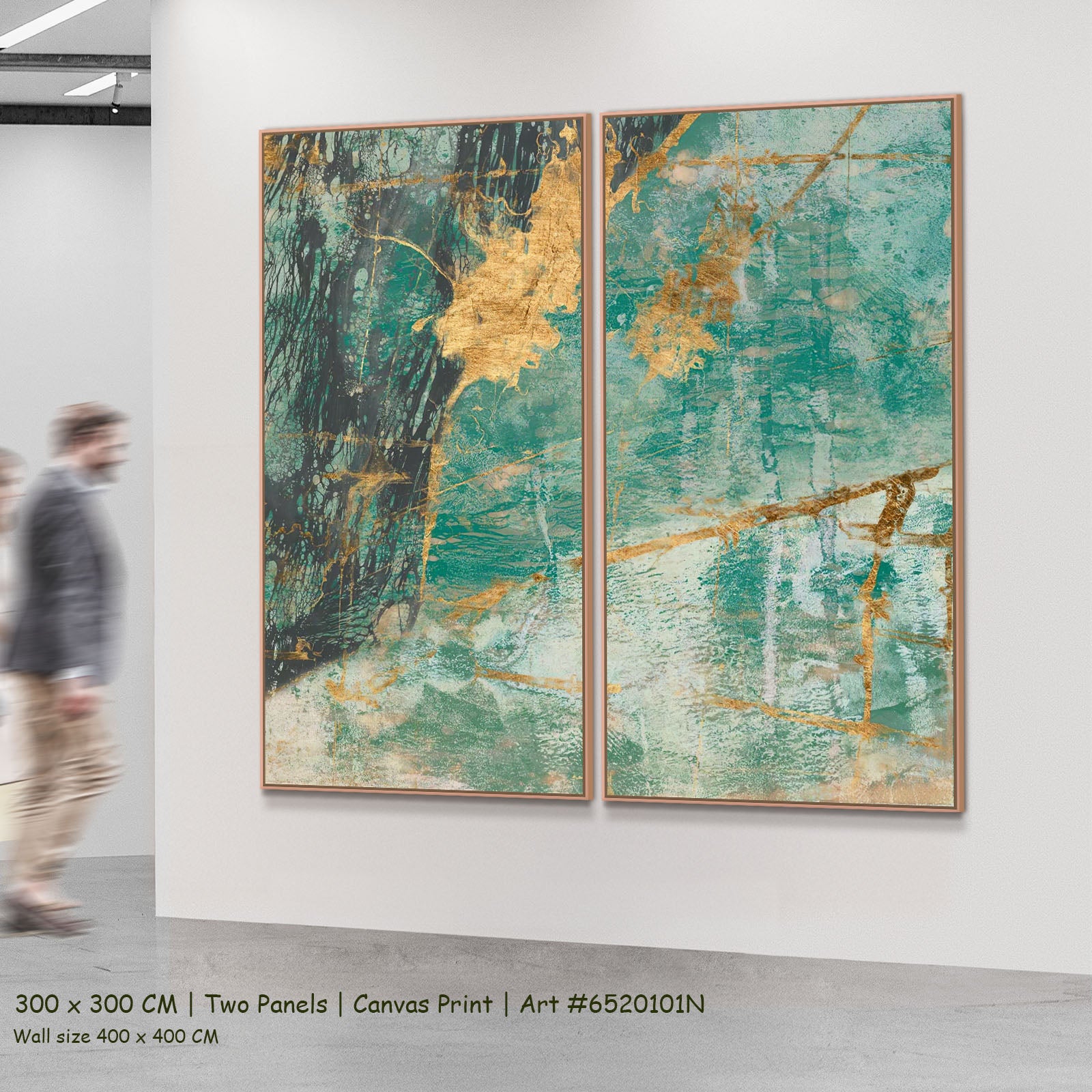 7120101N 2-panel — large canvas print