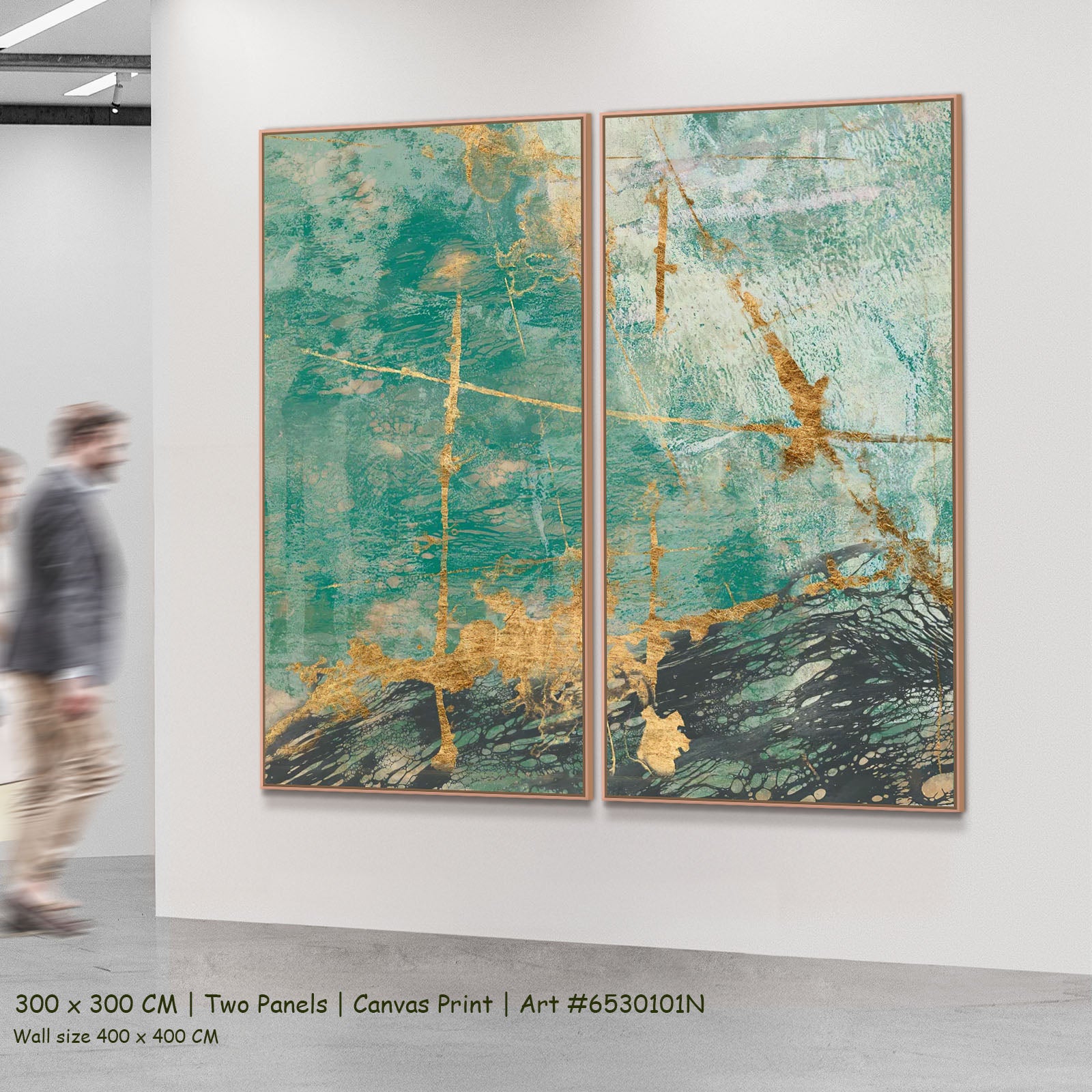 7130101N 2-panel — large canvas print