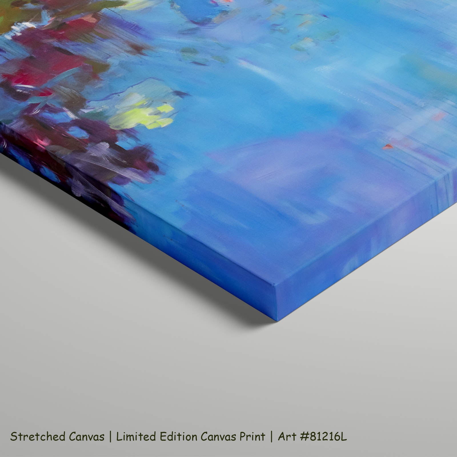 Find a Way Large Scale Abstract art on stretched canvas