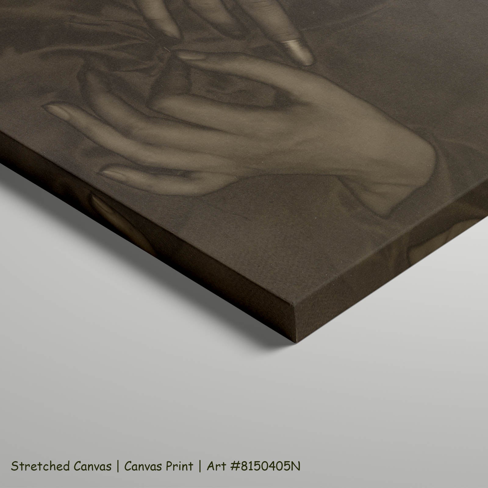 Georgia O'Keeffe — Hands and Thimble Photography art on stretched canvas