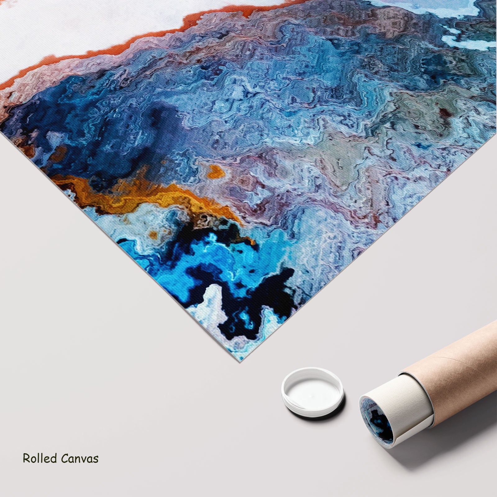 913N — rolled mockup, large canvas print