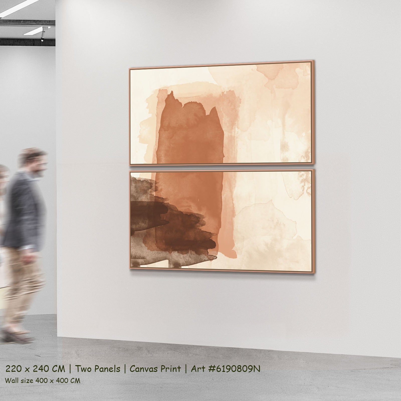 9201N — 2-panel mockup, large canvas print