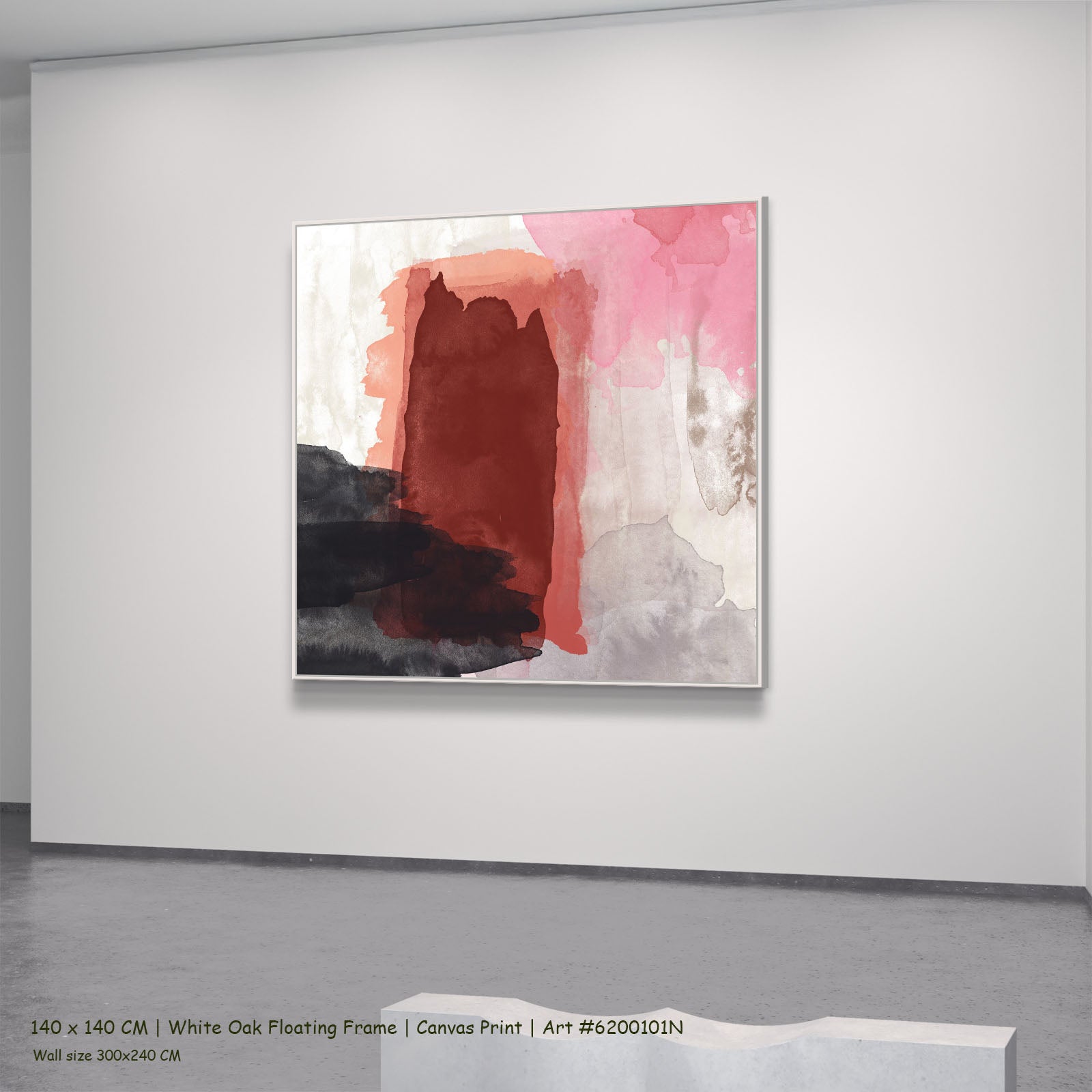 920_2N — white oak mockup, large canvas print