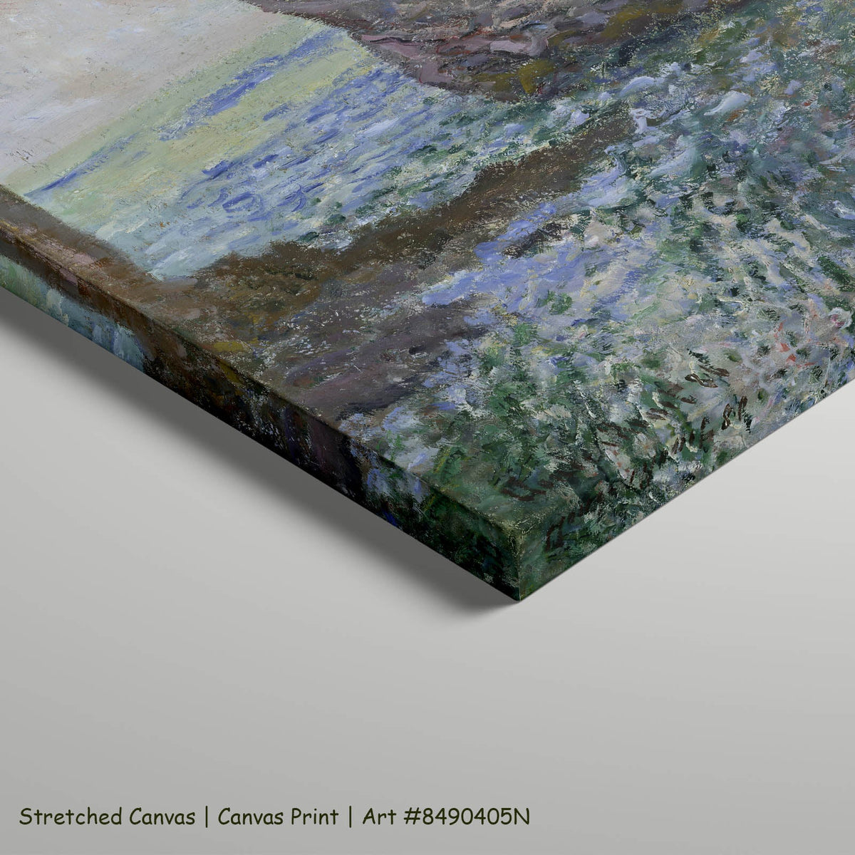 Claude Monet — The Manneporte near Étretat Coastal art on stretched canvas