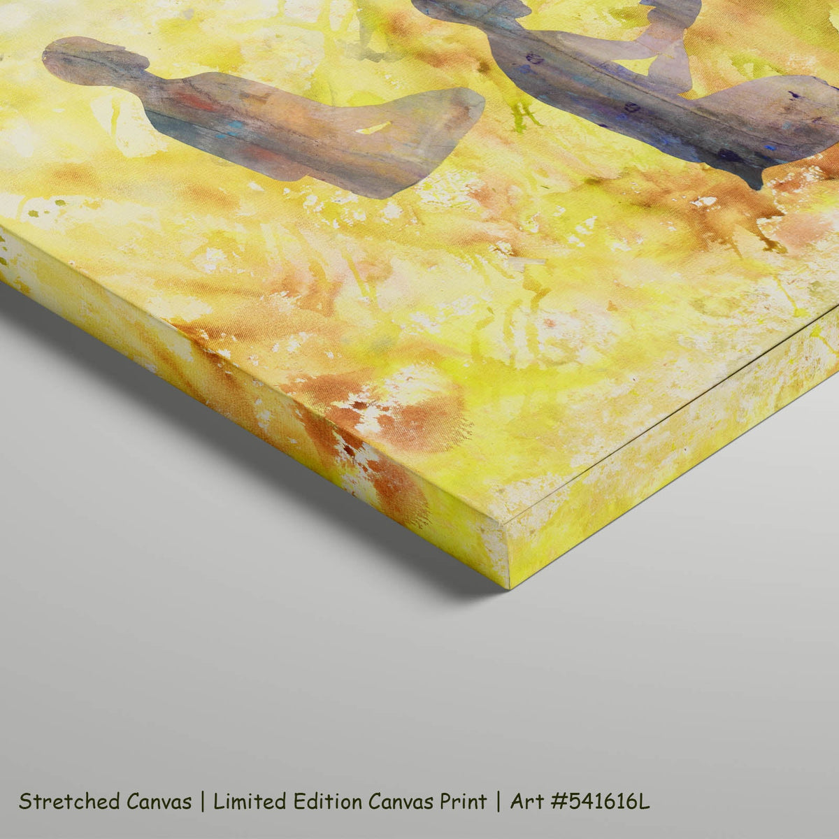 Summer Jiang — Between the Old and New Extra Large Abstract art on stretched canvas