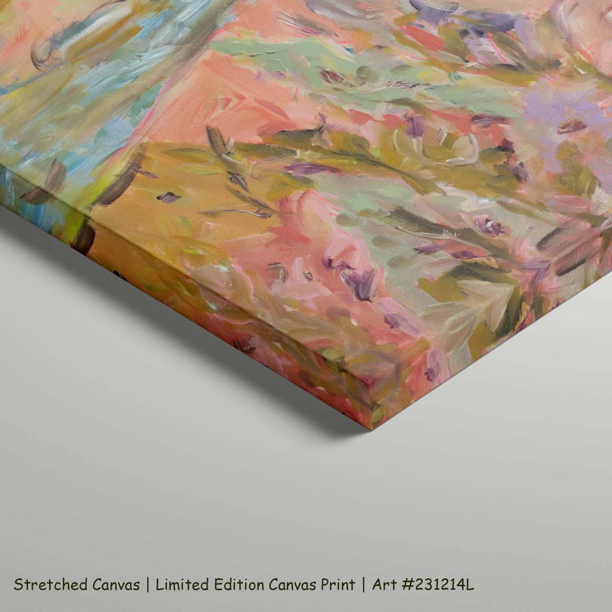 Summer Jiang — Quiet Grace Large Scale Abstract art on stretched canvas