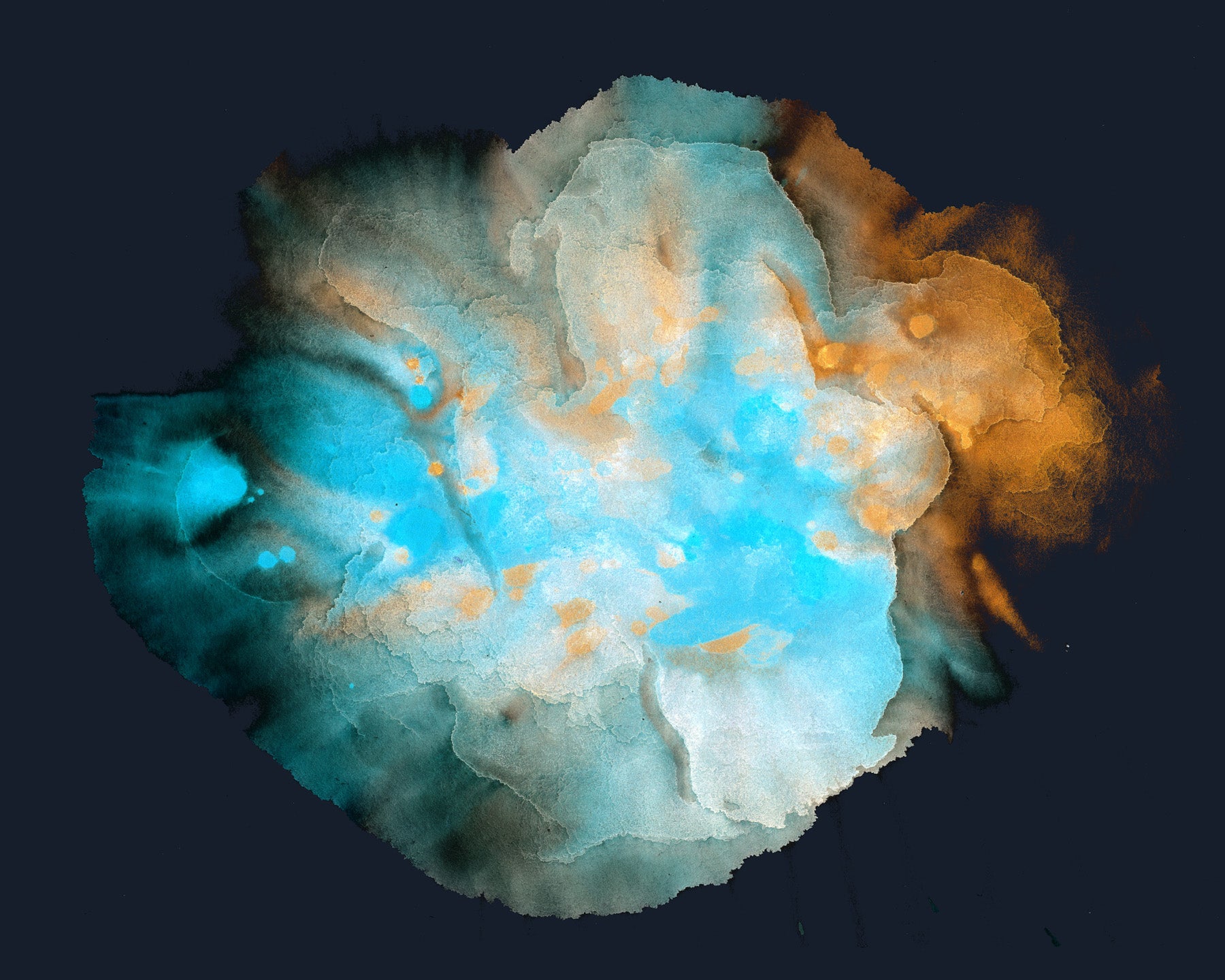 A Drop of Life — Large Abstract canvas wall art