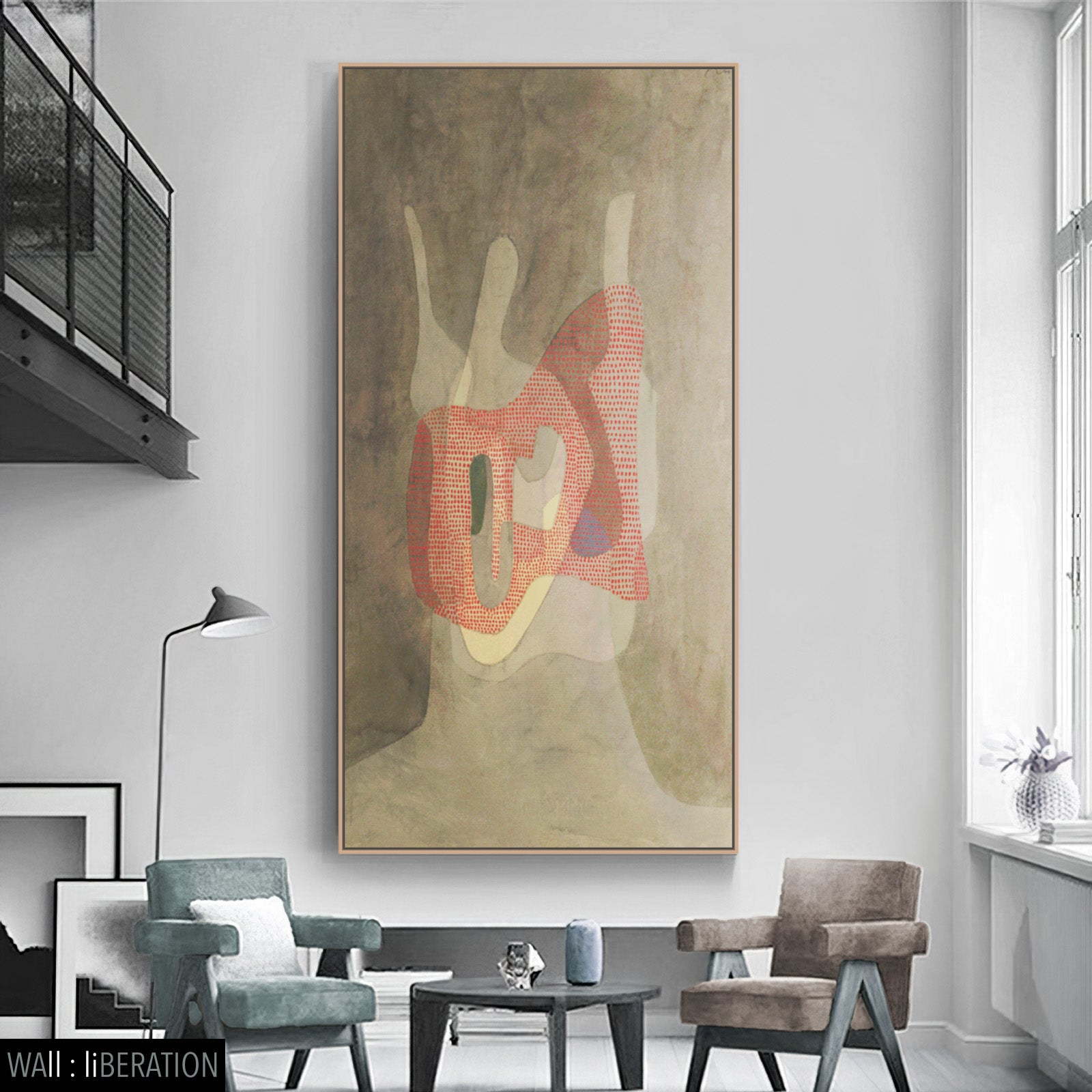The Protector Abstract canvas wall art