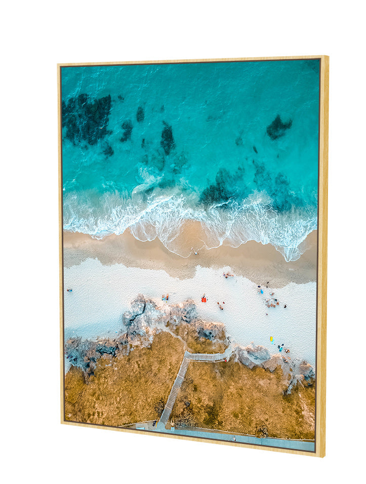 Blue Summer Photography canvas wall art (view 3)